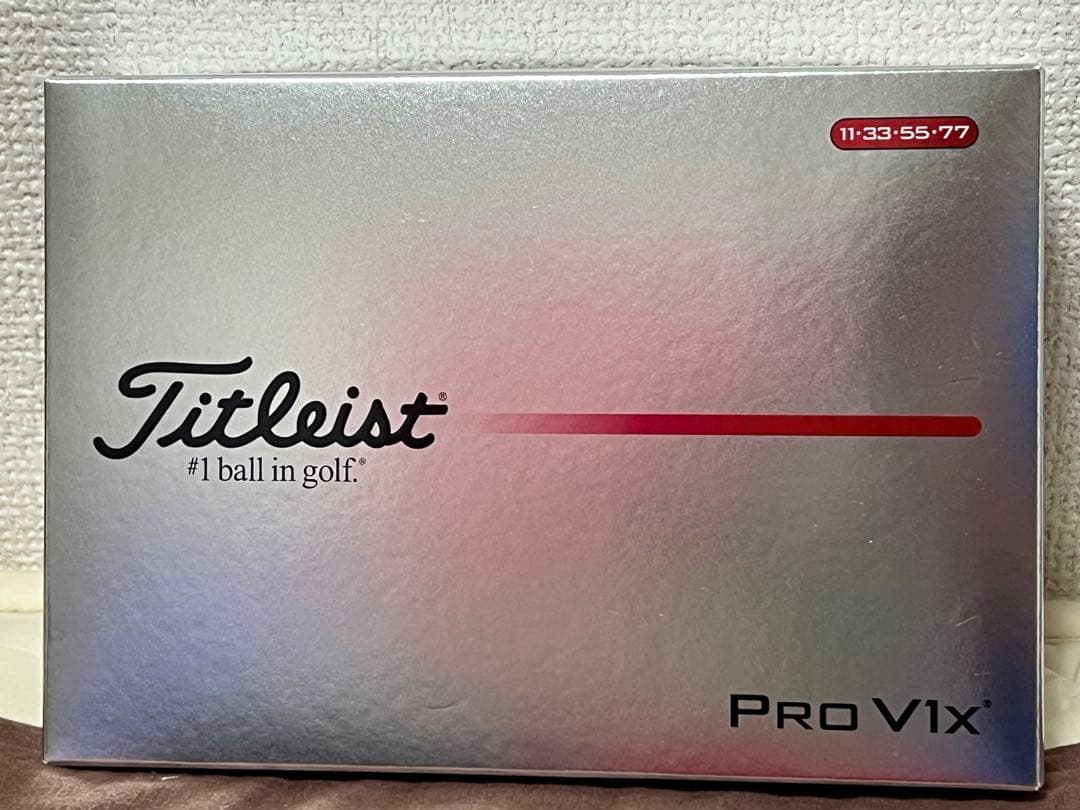 タイトリストPro V1x 2025年モデル　新品　未使用