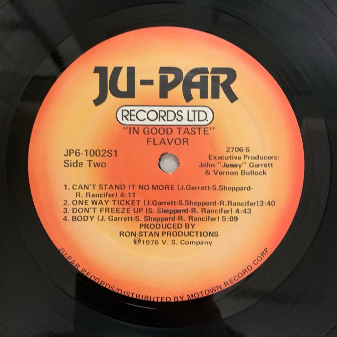 Flavor - In Good Taste 76年USオリジナル Ju-Par