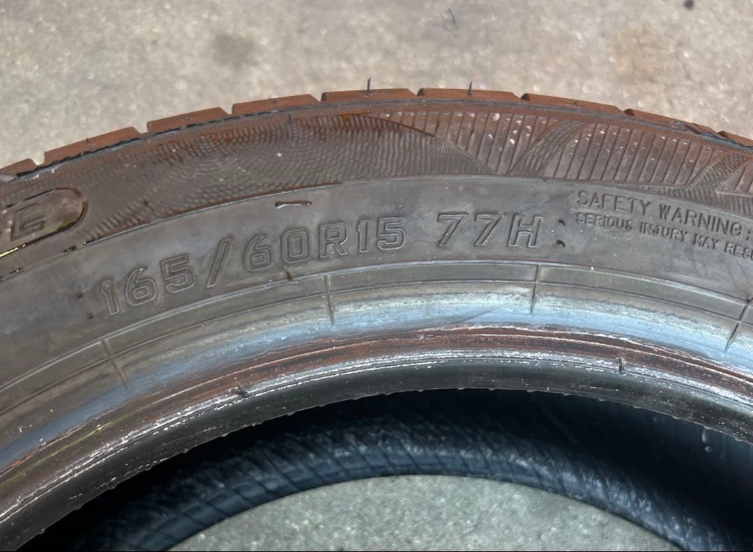 20年ファルケン　シンセラ SN832i165/60R15 77H 4本セット