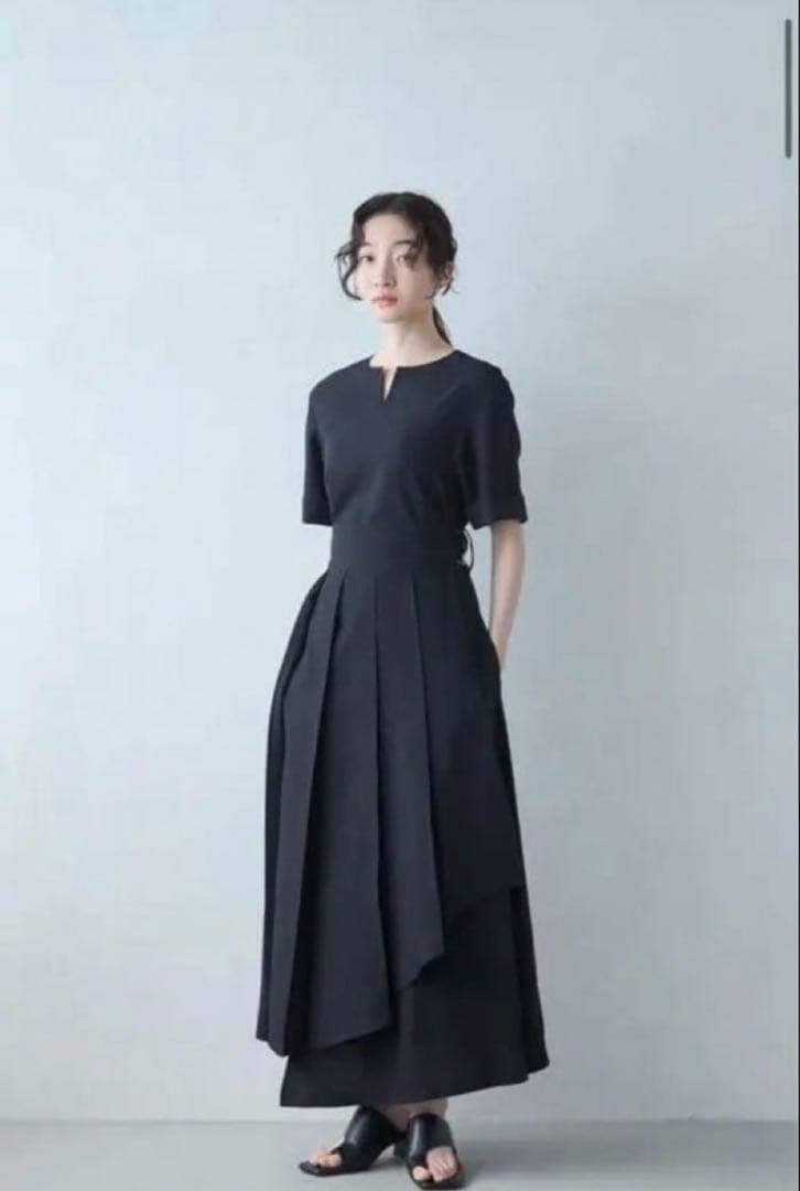 スカート foufou THE DRESS#08 tender tuck skirt