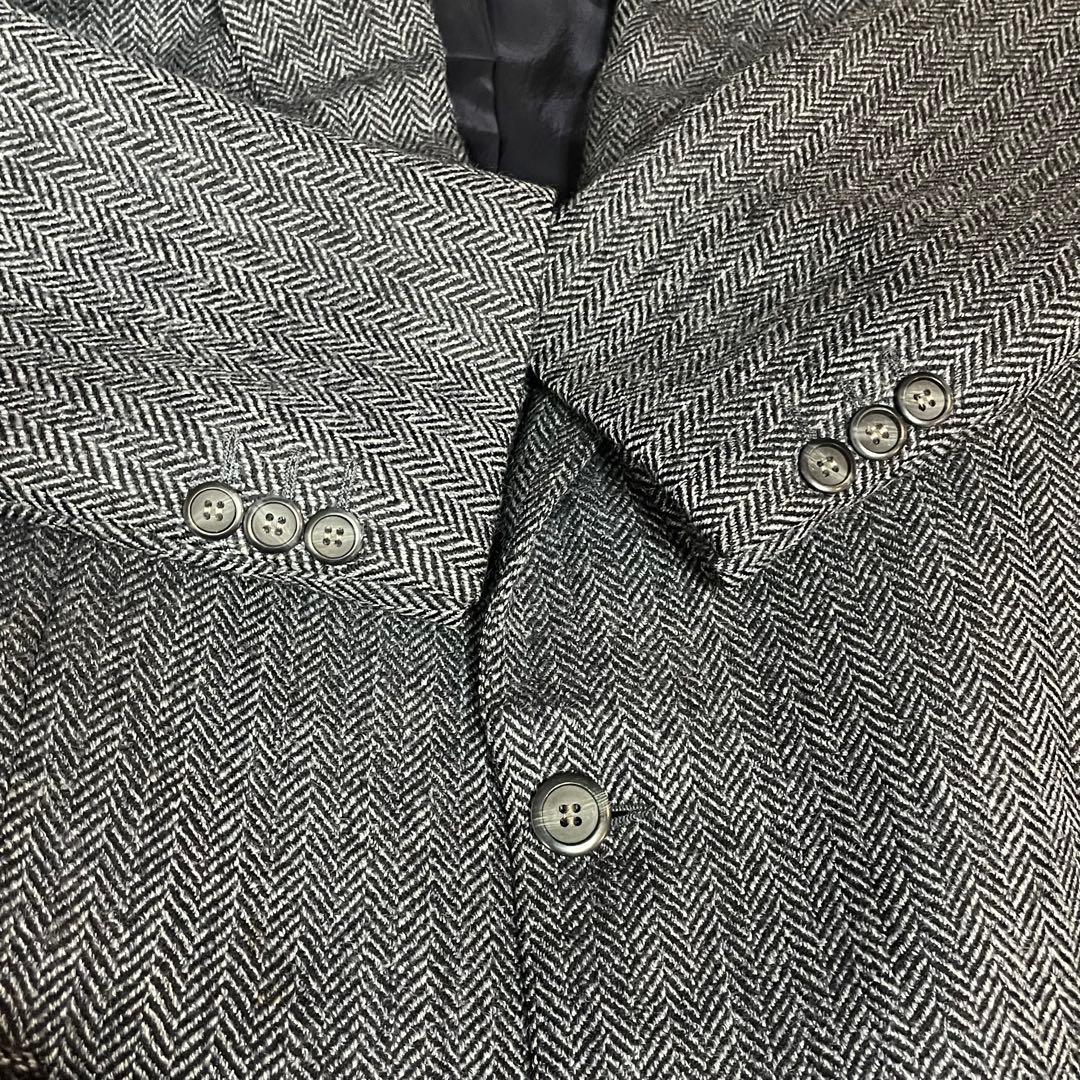 80〜90s Burberry ウールテーラードジャケット ツイード バーバリー