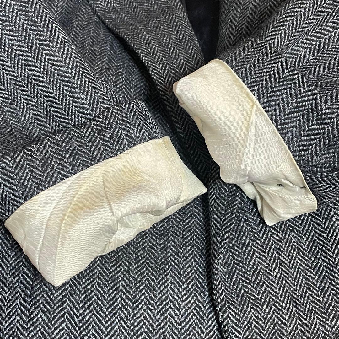 80〜90s Burberry ウールテーラードジャケット ツイード バーバリー