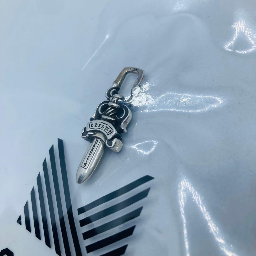 極美品✨ クロムハーツ DAGGER ダガー ペンダント トップ AG925