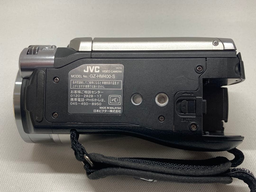 美品　JVC　Victor　Everio　GZ-HM400-S　k693a21d