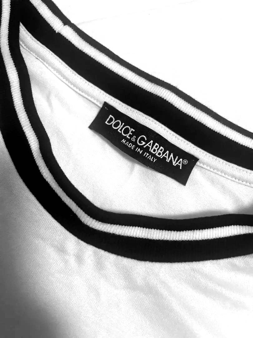 Dolce & Gabbana バラプリント Tシャツ