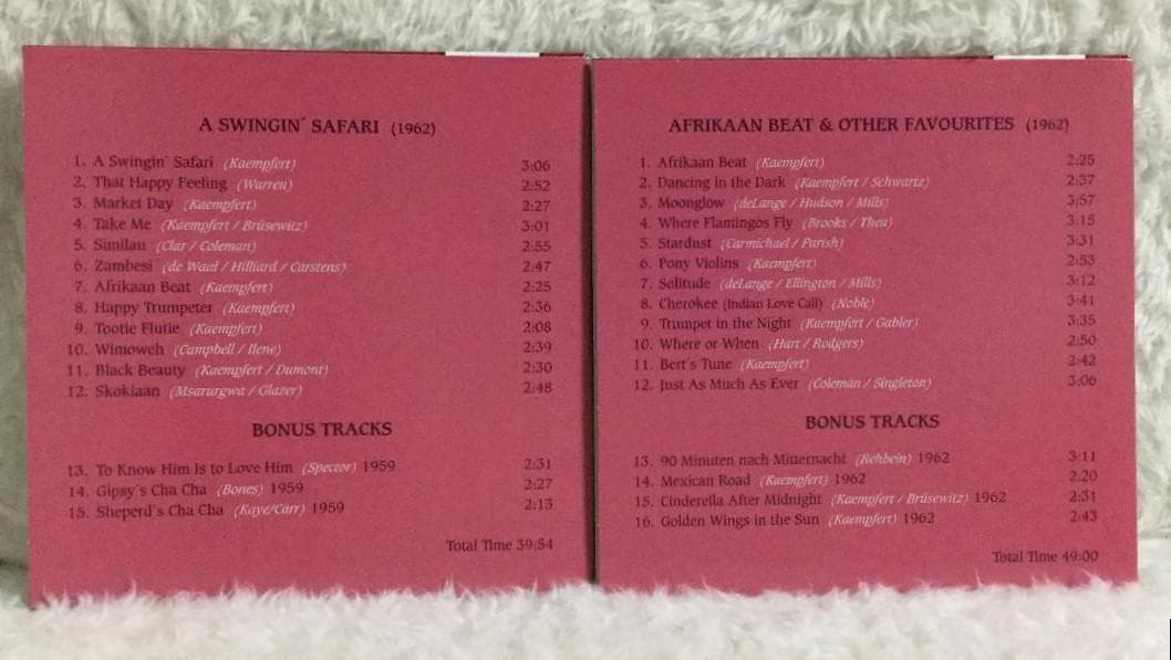洋楽 Bert Kaempfert - 10 Original Albums &