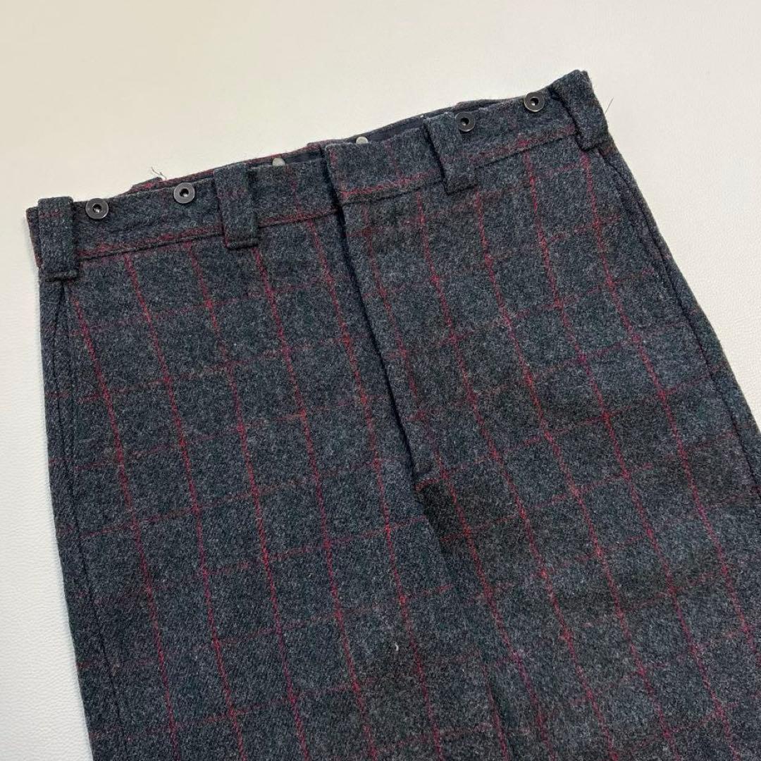 80s Woolrich MALONE ウールパンツ メルトン スラックス