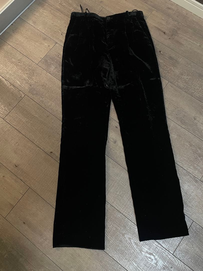 SAINT LAURENT サンローラン ベロアセットアップ ジャケット パンツ