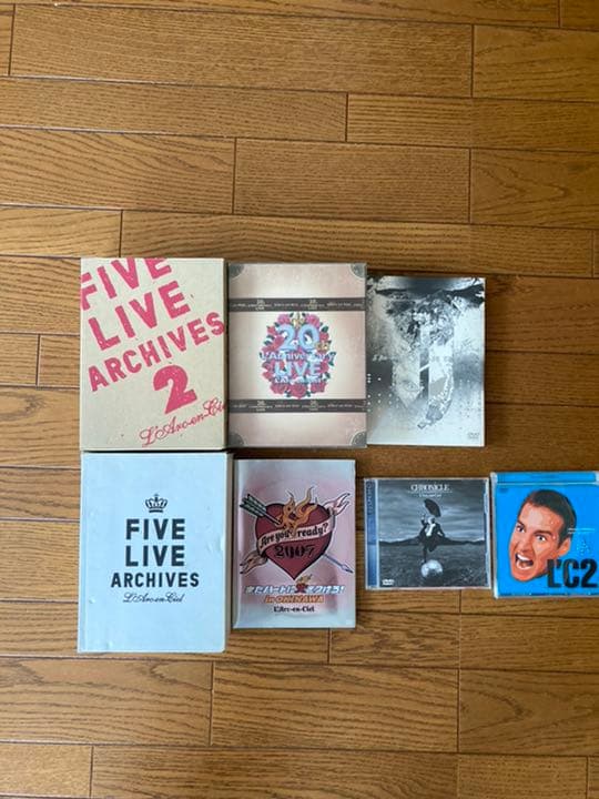 ※バラ売可能※ L'Arc〜en〜Ciel FIVE LIVE ARCHIVES