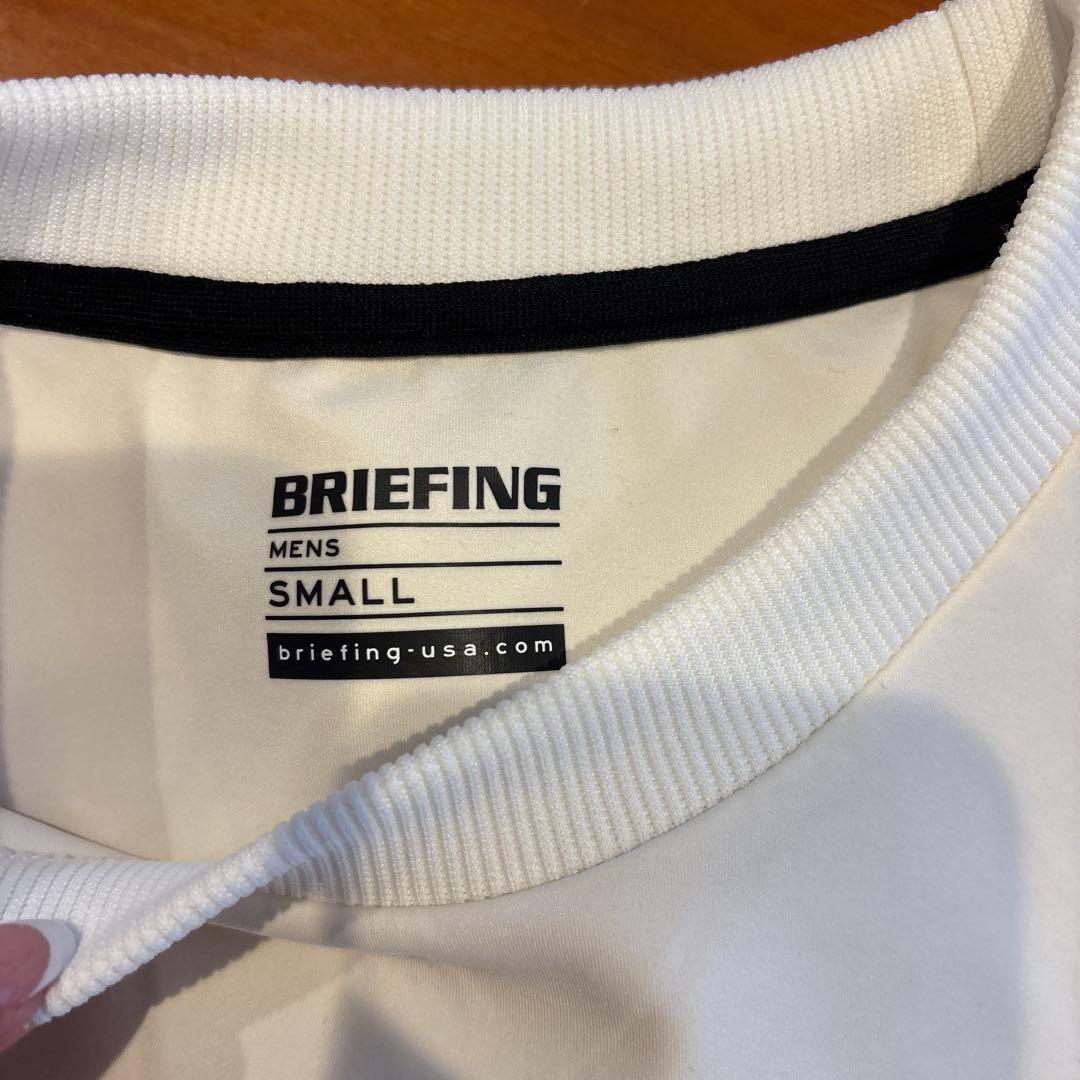BRIEFING ホワイト Tシャツ Sサイズ