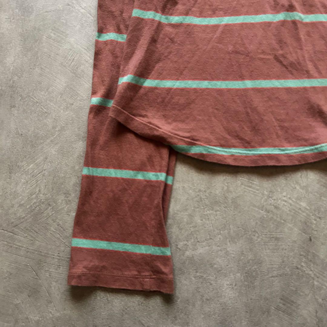 トップス diesel grunge boarder long sleeve shirt