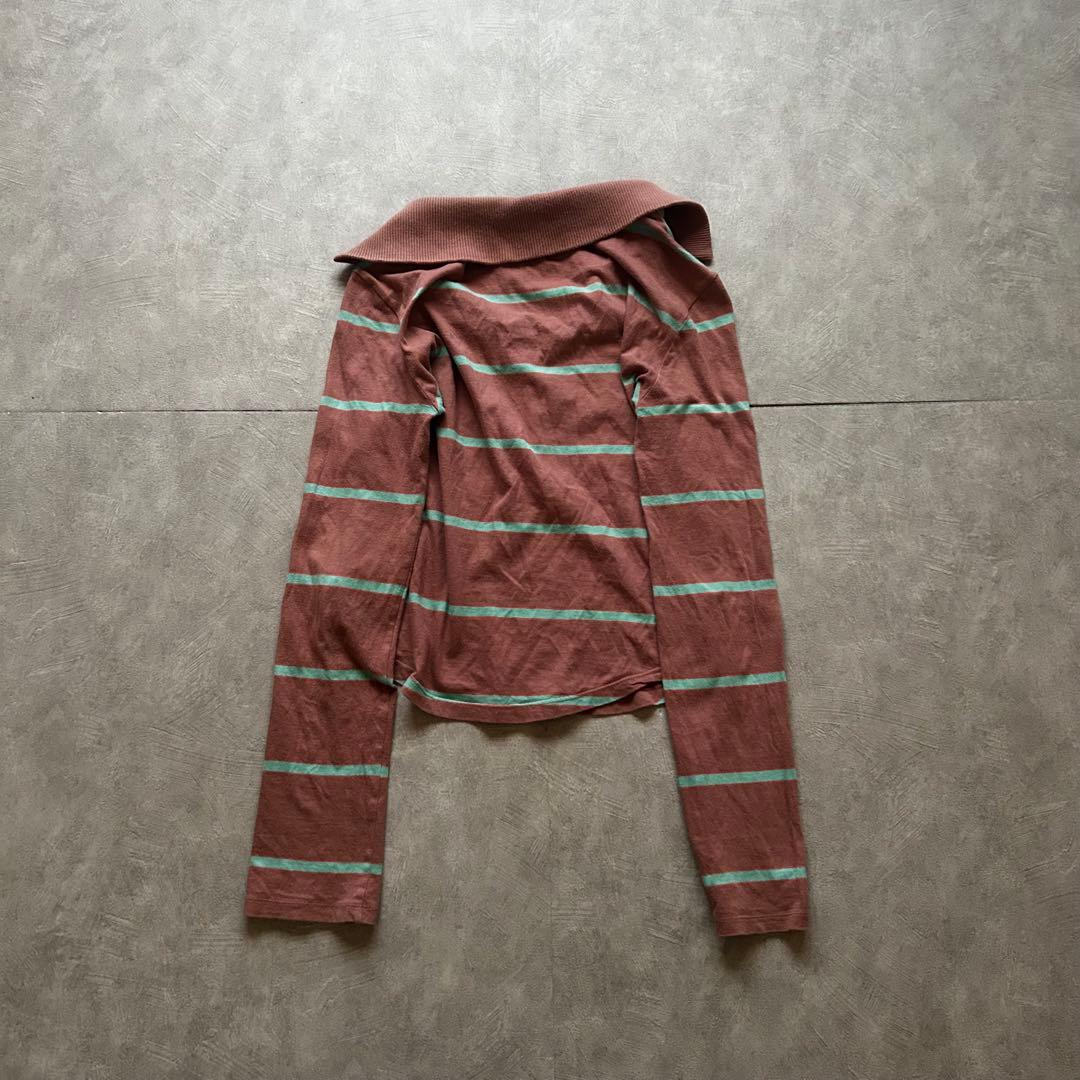 トップス diesel grunge boarder long sleeve shirt