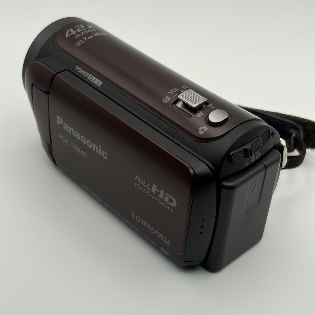 Panasonic HDC-TM45 ビデオカメラ ハンディカム 簡易動作確認済
