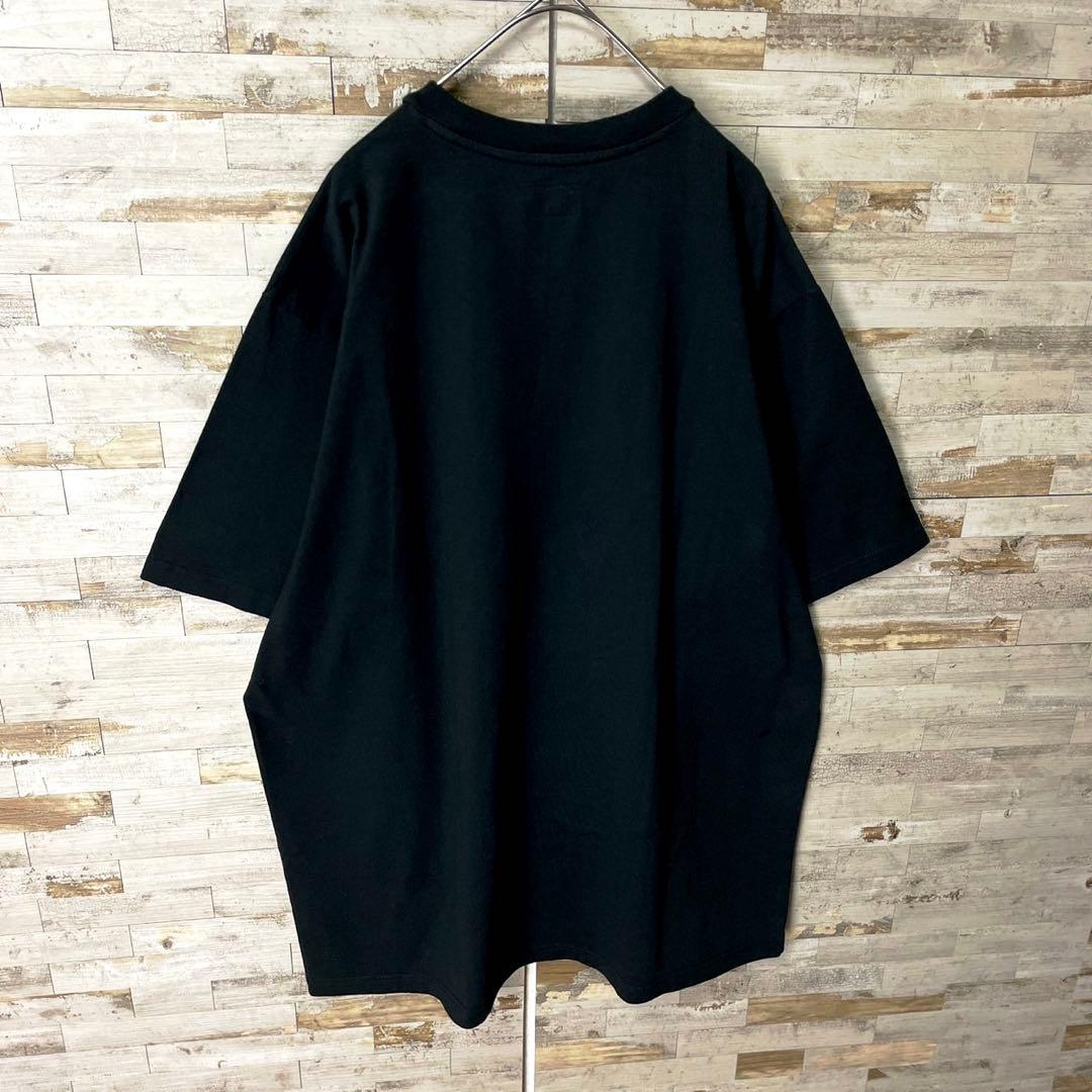 3376 U【美品・ＸＬ】シュプリーム☆アーチロゴ Ｔシャツ ブラック