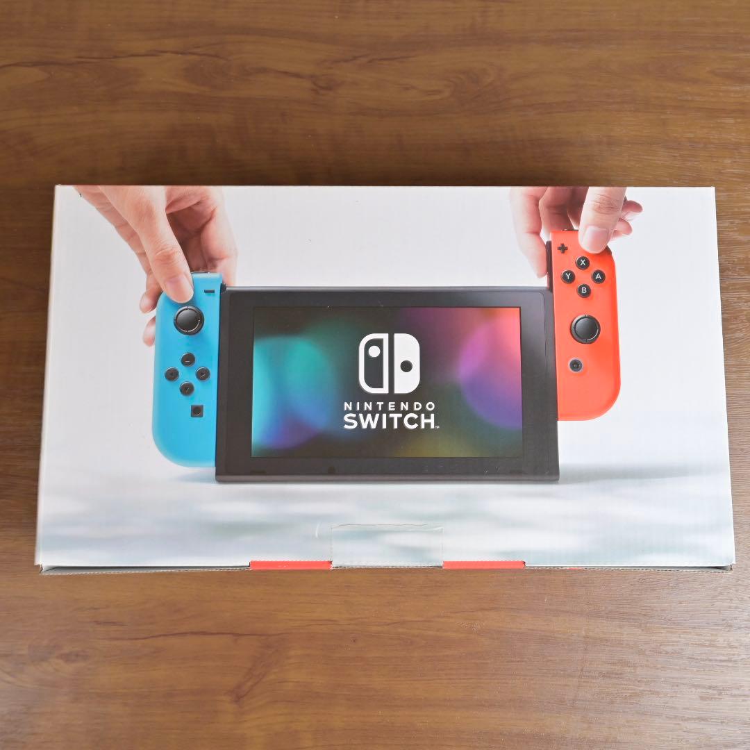 ま*ゃ様 【動作確認済】Nintendo Switch 本体 一部欠品あり おま