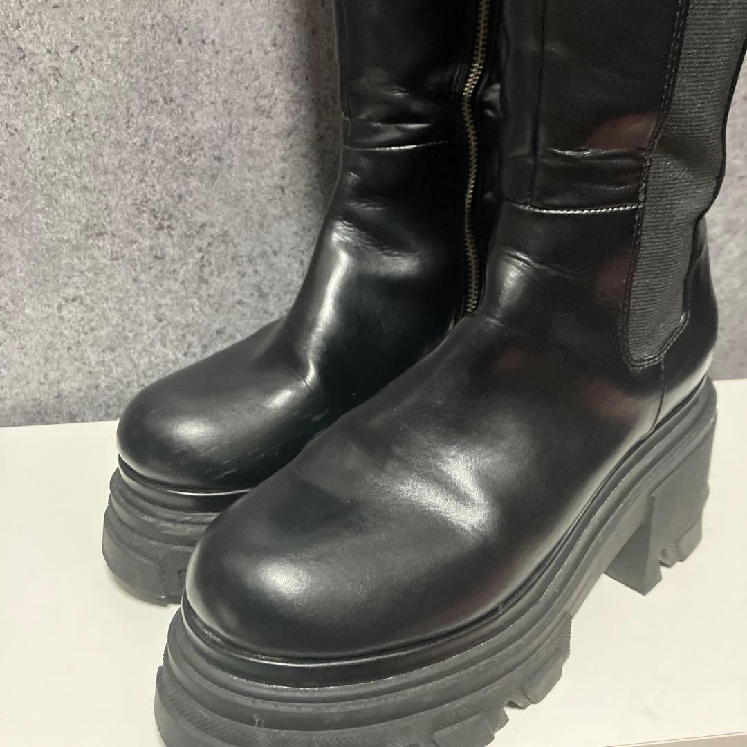 STUDIOUS Side Goa Middle Boots サイズ2