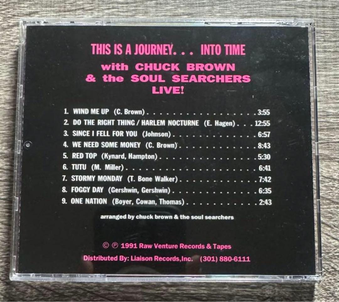洋楽 CHUCK BROWN / THIS IS A JOURNEY ...
