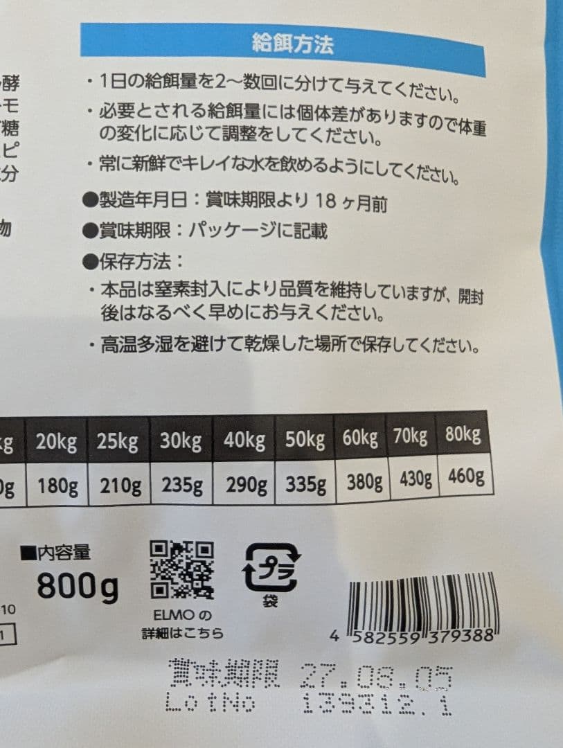 ELMO リッチインチキン ドライフード 成犬用