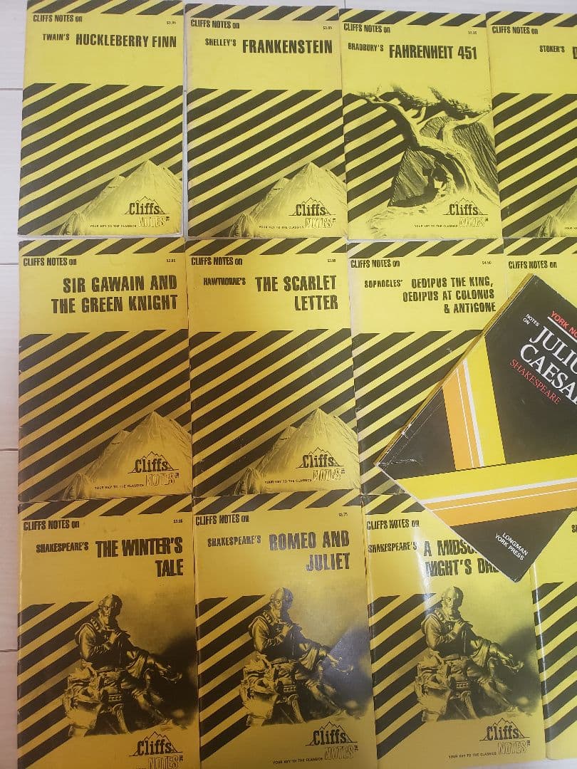 CliffsNotes 作品集 16冊セット