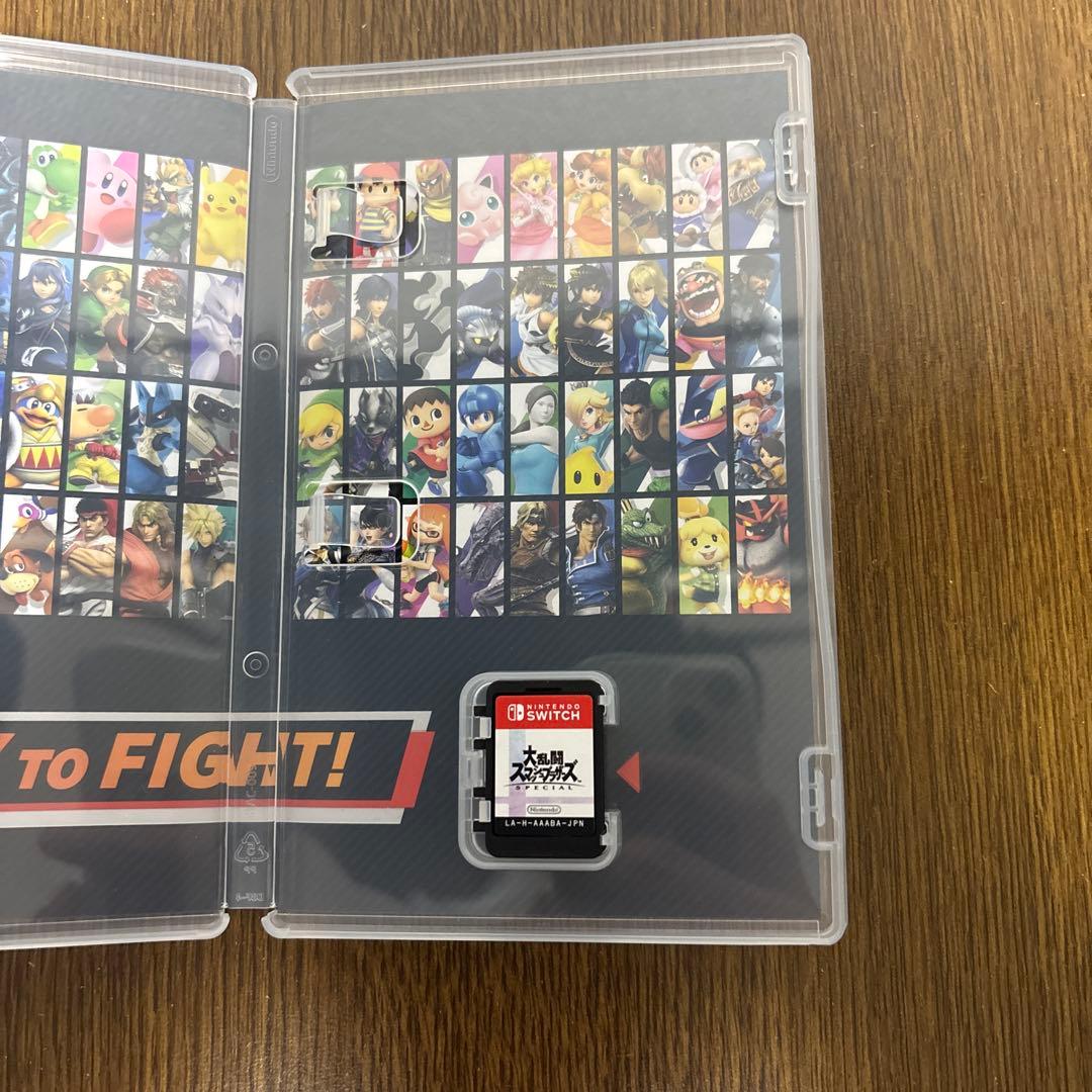【美品】Nintendo Switch 青/赤 本体 + スマブラ
