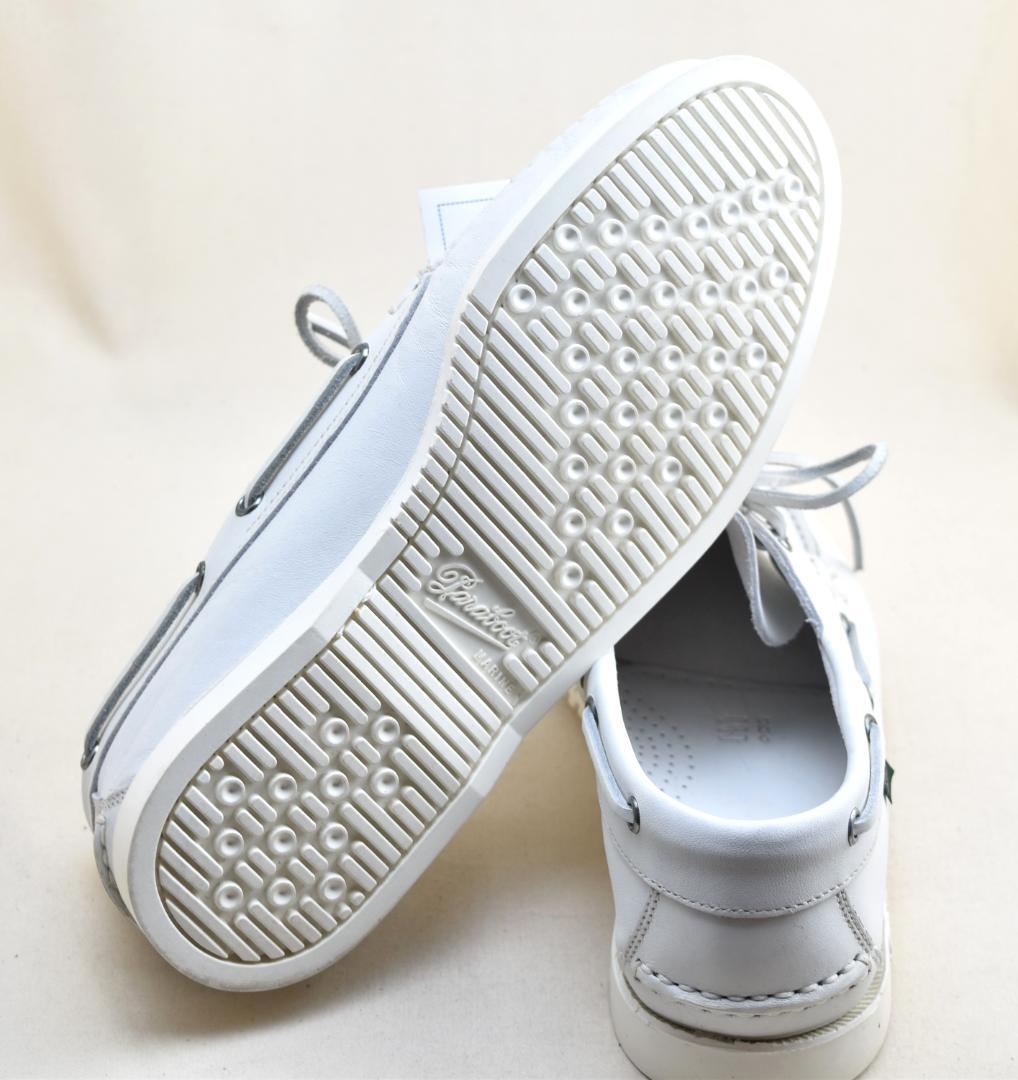 PARABOOT バース BARTH　BLANC UK7.5　26cm　未使用品