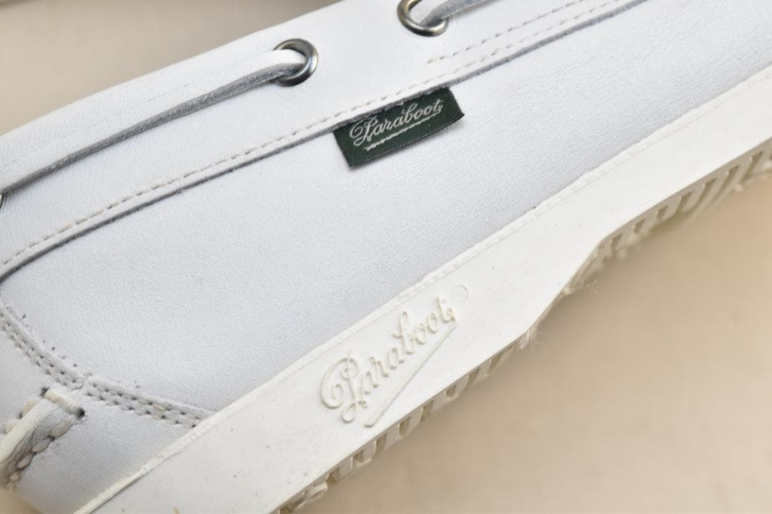 PARABOOT バース BARTH　BLANC UK7.5　26cm　未使用品