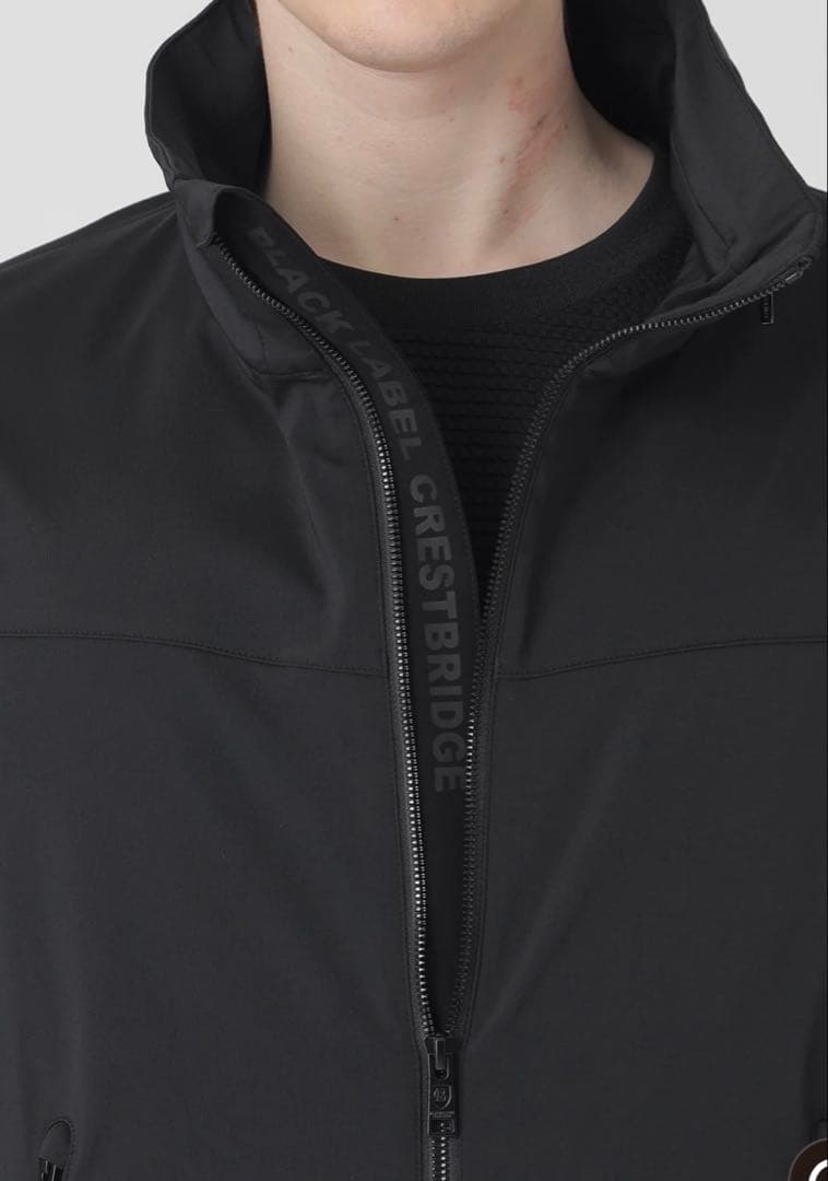 極美品 ブラックレーベルクレストブリッジ ブリーズファンク2WAYブルゾン