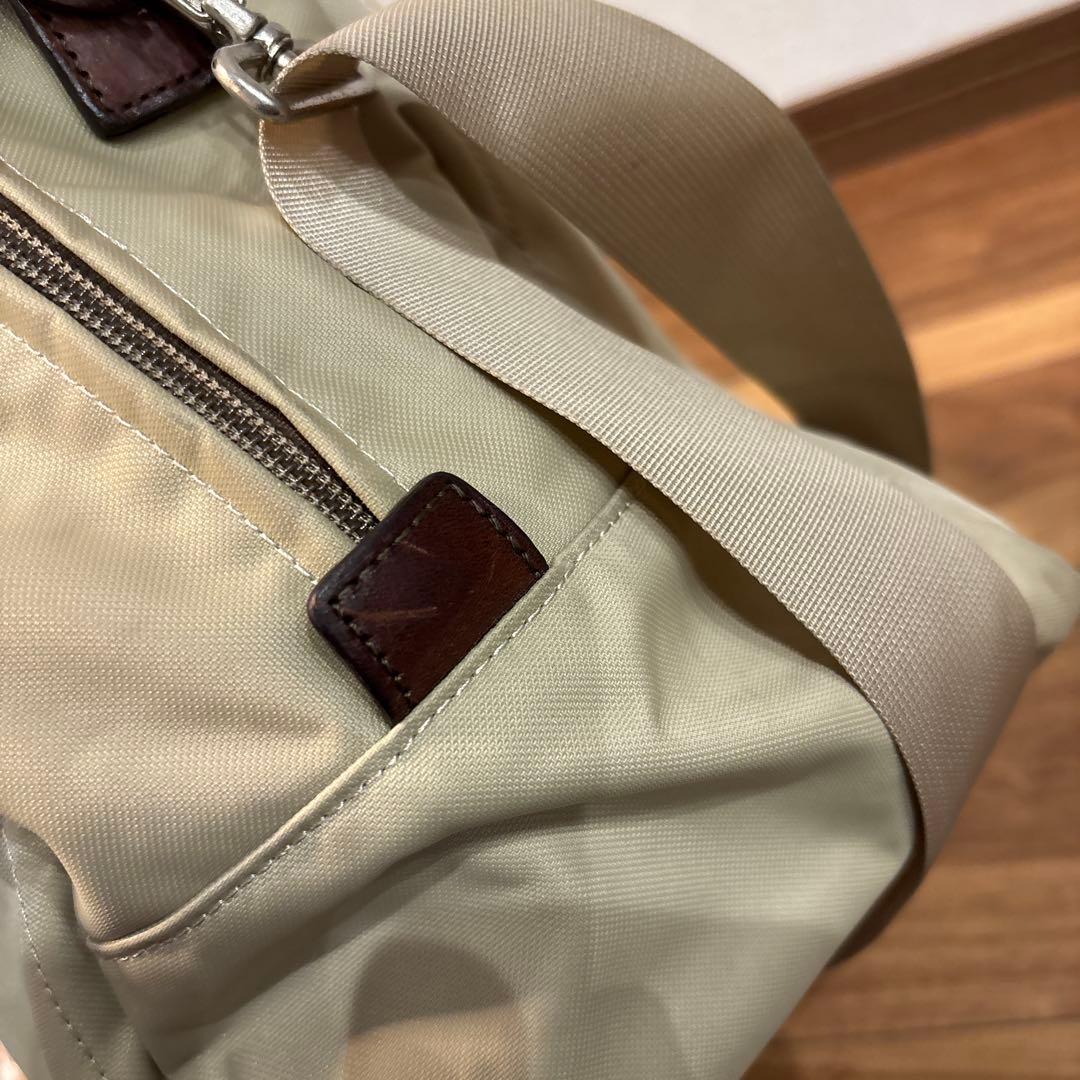 【美品】agnes b アニエスベー 2way ナイロン ボストンバッグ
