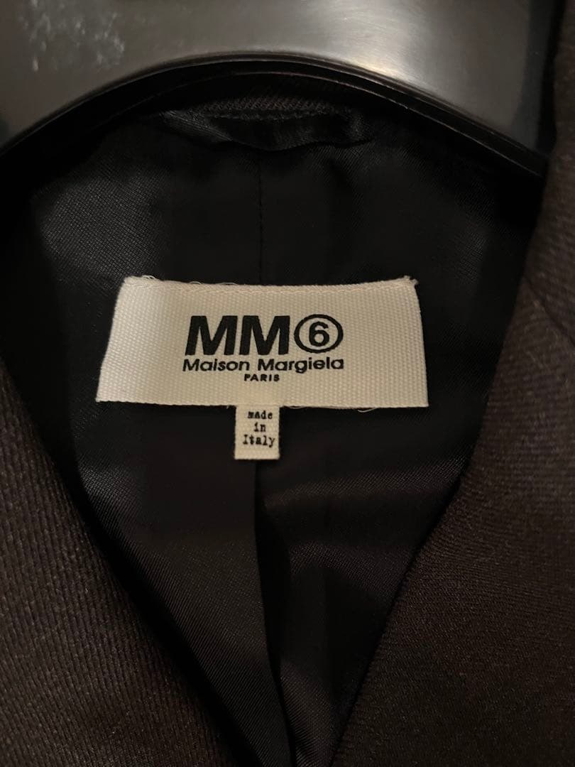 MM6 Maison Margiela ジャケット ダークブラウン　サイズ44
