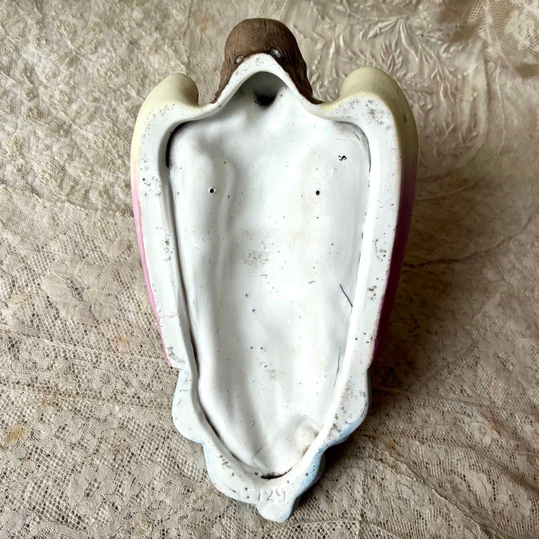 【美品】天使の聖水盤　ベネティエ　エンジェル　ウォールデコ　フランスアンティーク