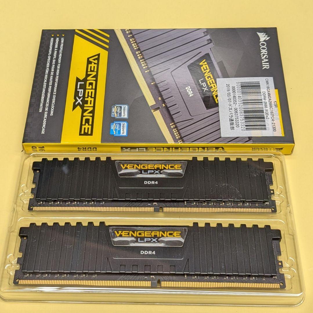 CORSAIR Vengeance LPX DDR4 メモリー　16GB