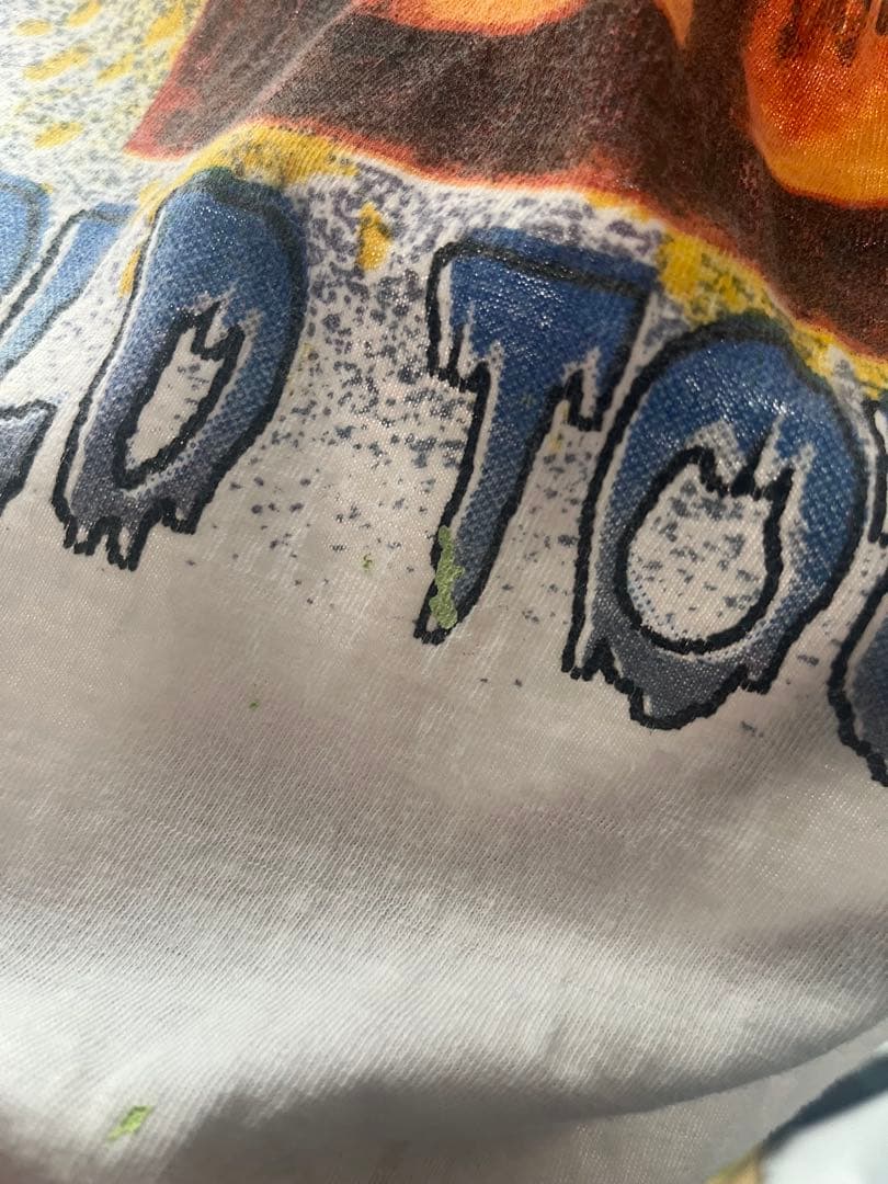 Vintage Pearl jam world tour 1995 tシャツ