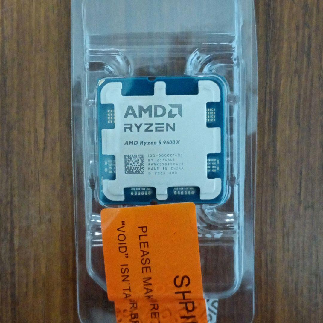 AMD Ryzen 5 9600X 新品未使用