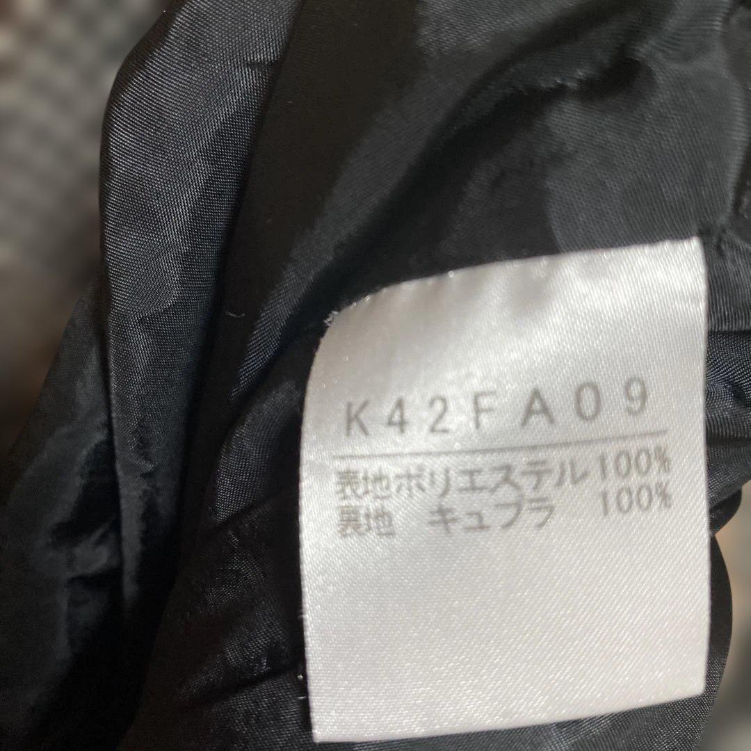 カネコイサオ　アンサンブル、合わせ　ロング　ワンピース　ドット柄　黒、ブラック