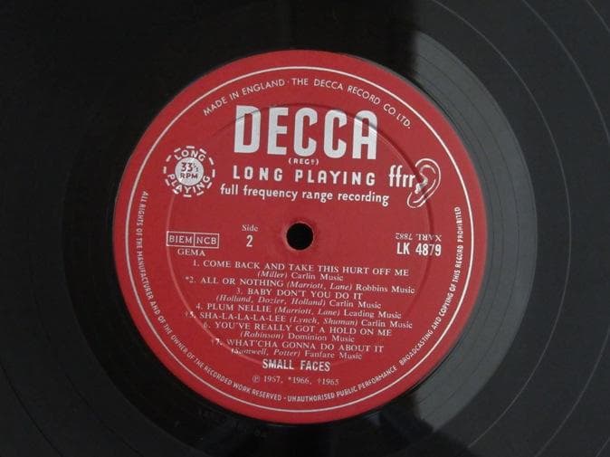 SMALL FACES★From The Beginning UK Open D