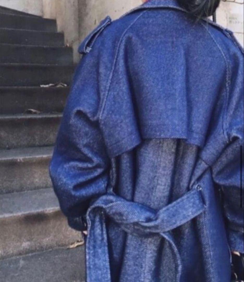 【Ameri VINTAGE】TWEED TRENCH COAT