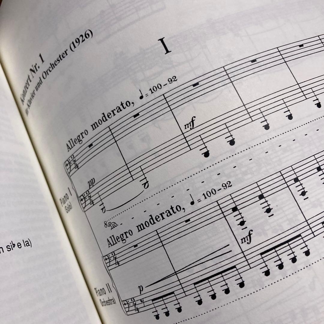 B.BARTÓK/ KONZERT  Nr.1 UNIVERSAL EDTION