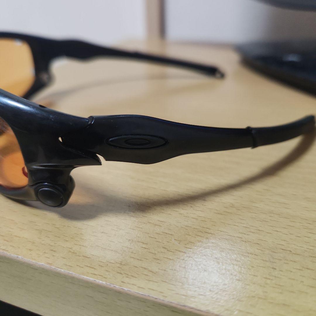 Oakley スポーツサングラス オレンジレンズ