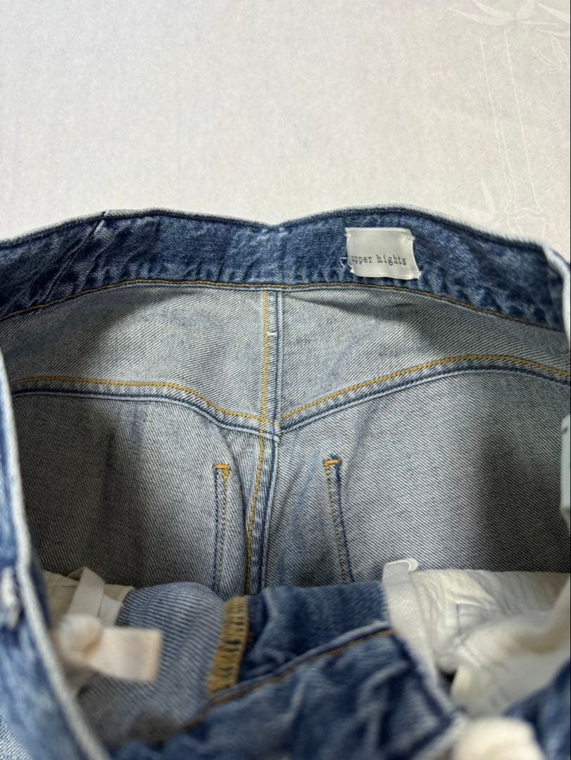 アッパーハイツ the clara feather cyanblue 23