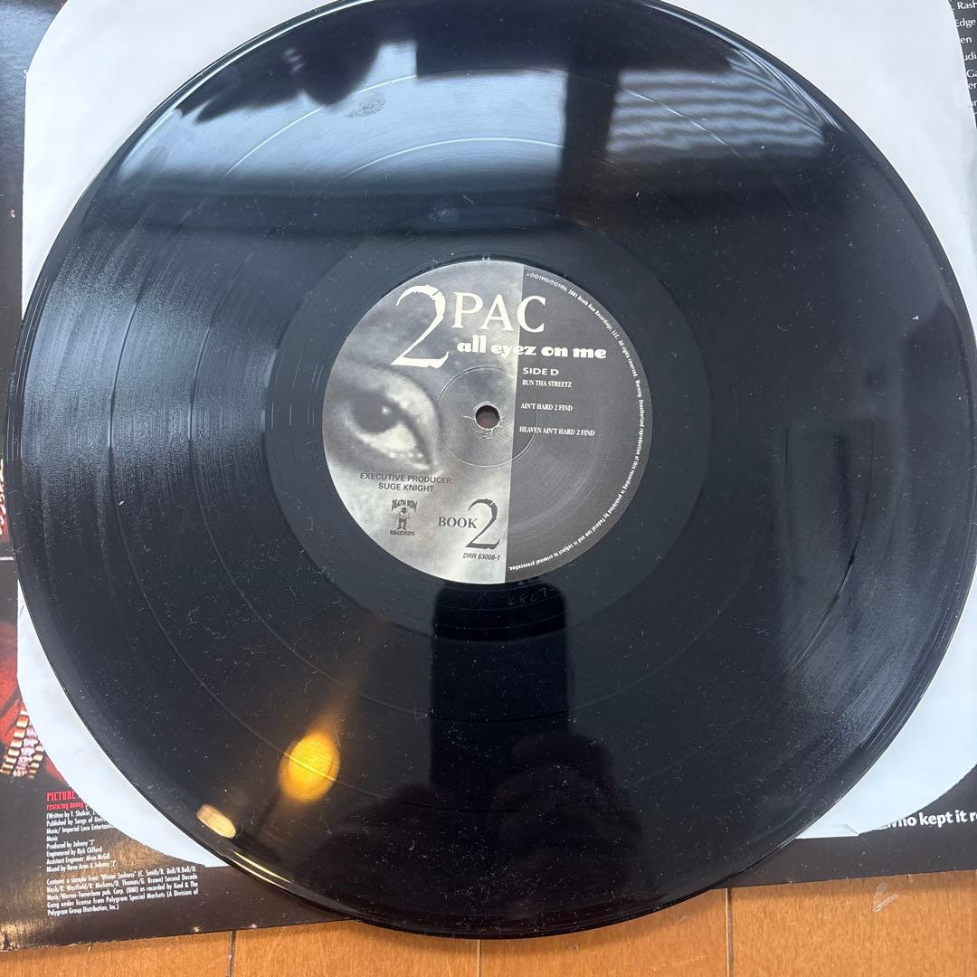 2PAC all eyez on me レコード　デジタルリマスター盤