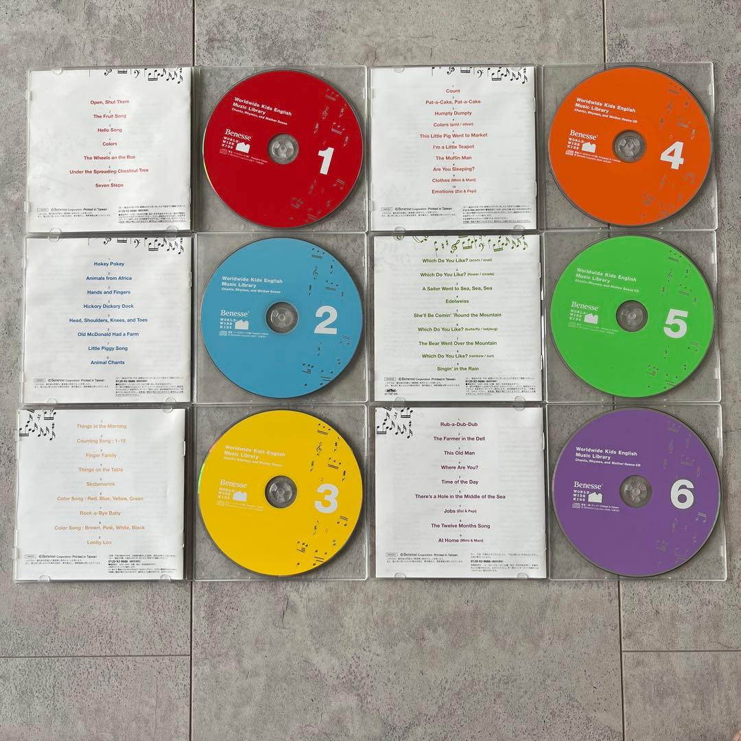 値下　ワールドワイドキッズ　DVD &CD