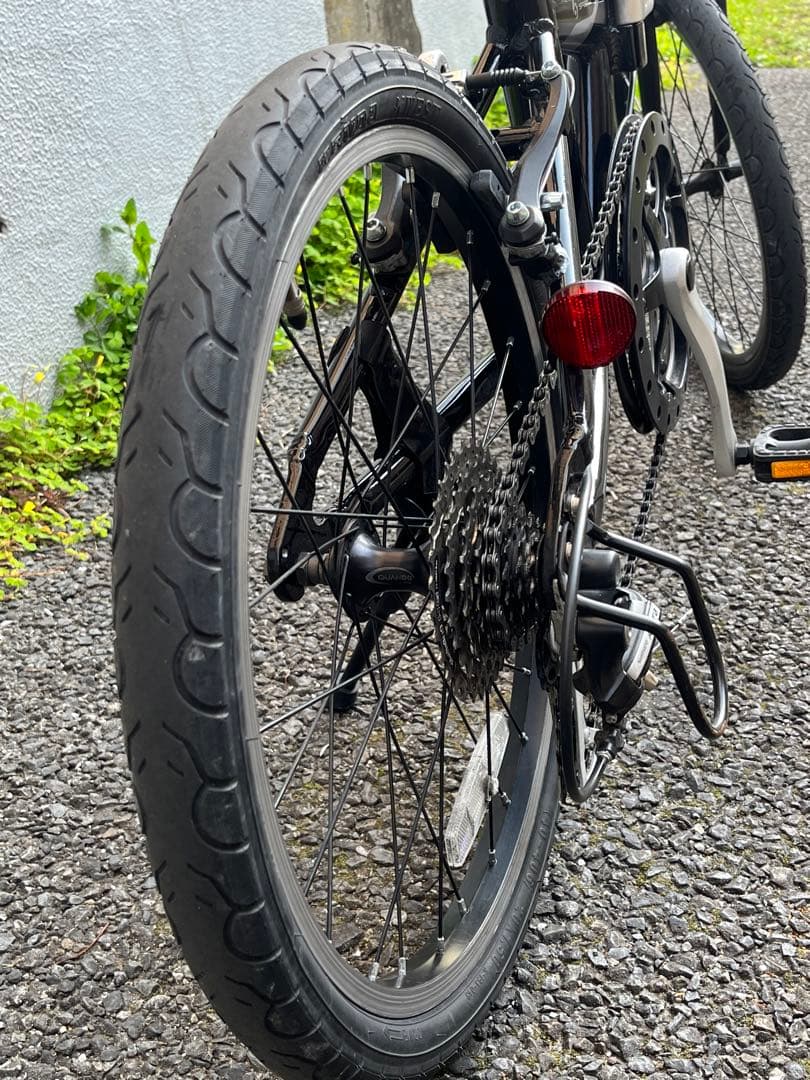 ８段　折り畳み自転車　サイクルベースあさひ　ALVLAYS-F アルミフレーム