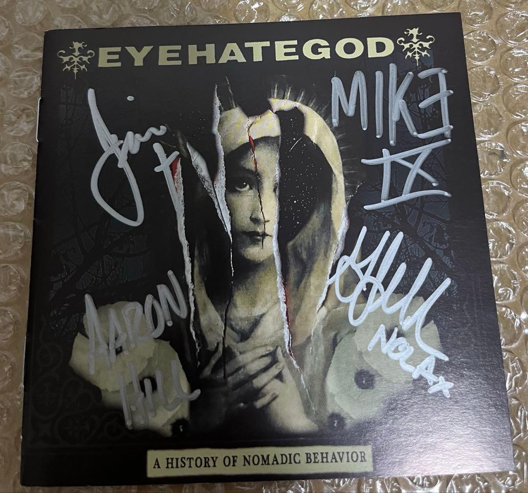 EyeHateGod メンバーサイン入りブックレット スラッジメタル ⭕️1点のみ