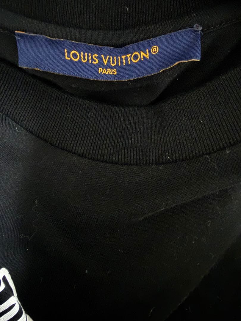 ルイヴィトン LOUIS VUITTON Lサイズ ジャンピングドッグ Tシャツ