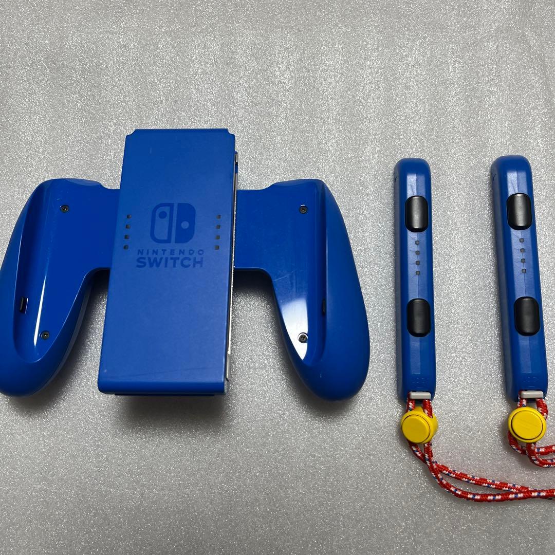 動作確認済　Nintendo Switch本体 マリオレッド×ブルー スイッチ