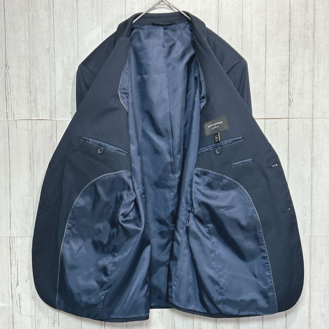 nan　美品　バナナリパブリック　テーラードジャケットスーツ　【L〜XL】