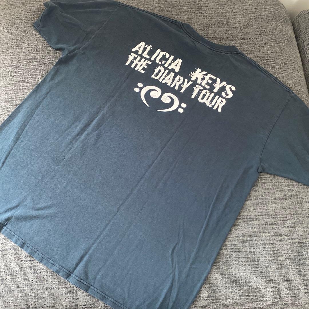 タ*コ様 アリシア・キーズAlicia Keys Tシャツ 2XLビンテージ