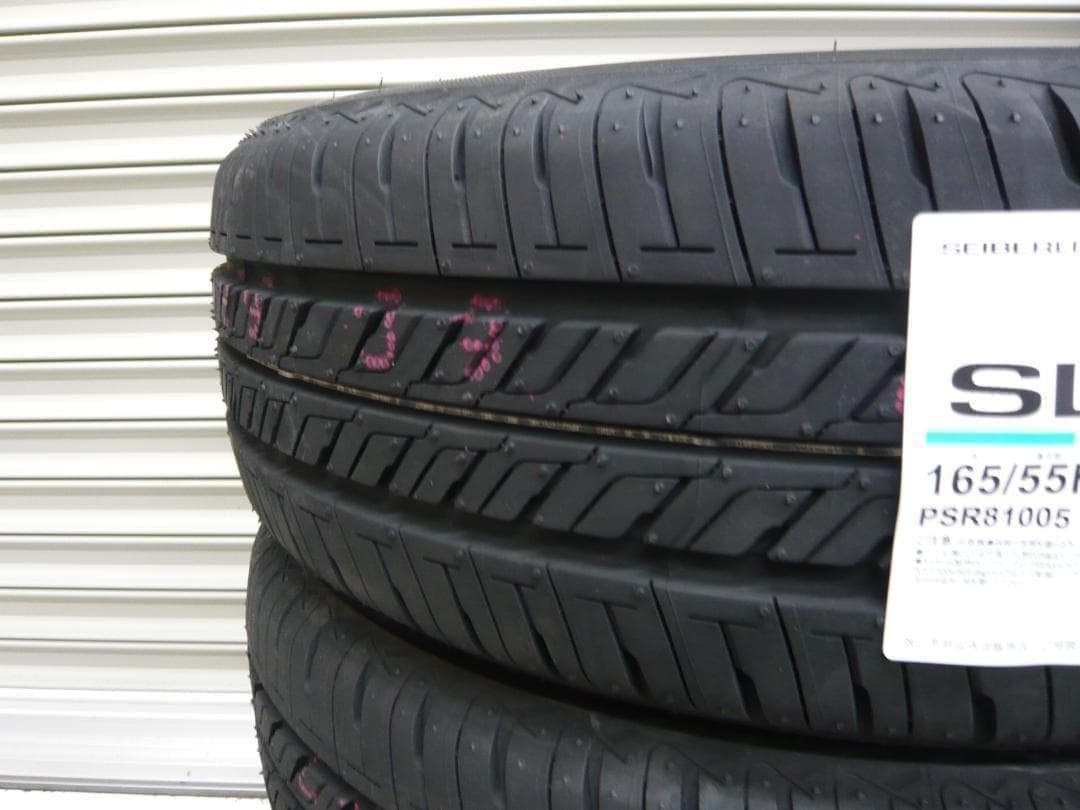 全国送料込☆ブリヂストンセイバーリングSL201☆165/55R15☆軽自動車