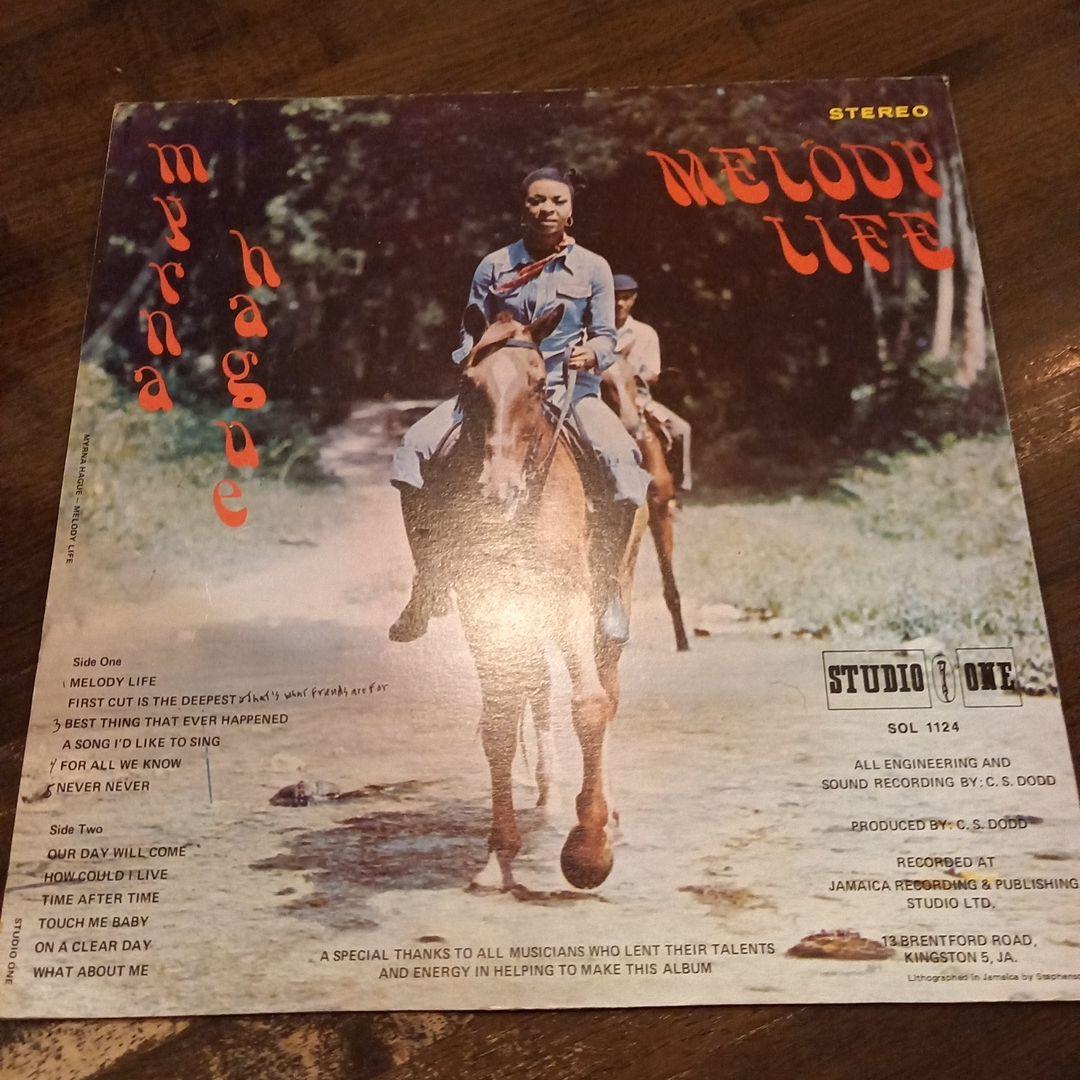Myrna Hague/ Melody Life ジャマイカoriginal盤