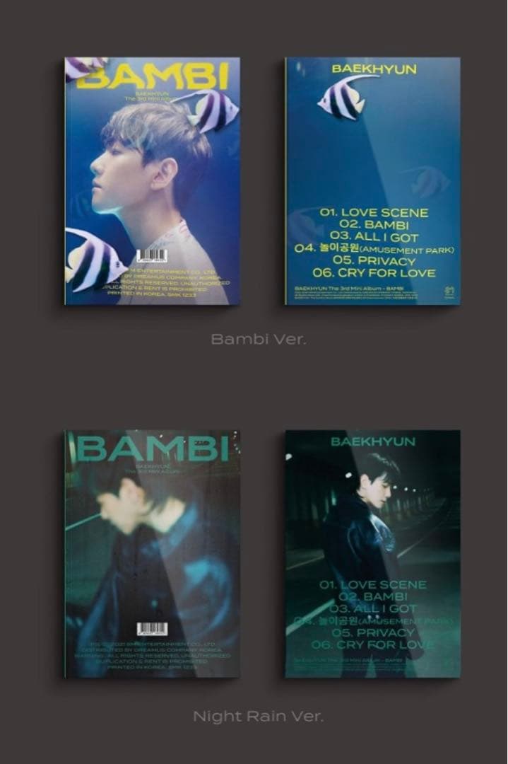 EXO エクソ ベクヒョン ベッキョン ソロ アルバム CD まとめ売り